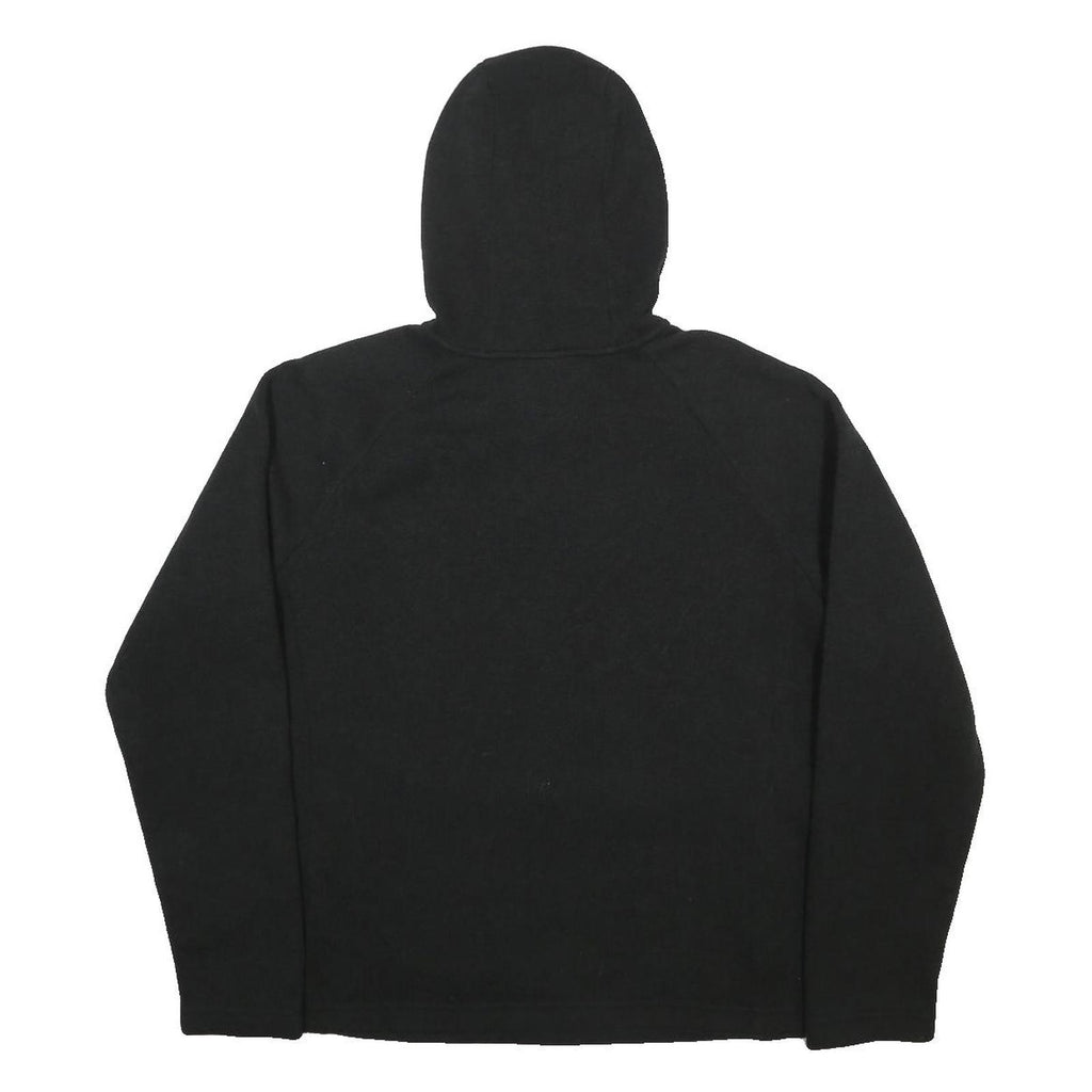 THE NORTH FACE Womens Black Hoodie XL Quarter Zip Lightweight Polyester