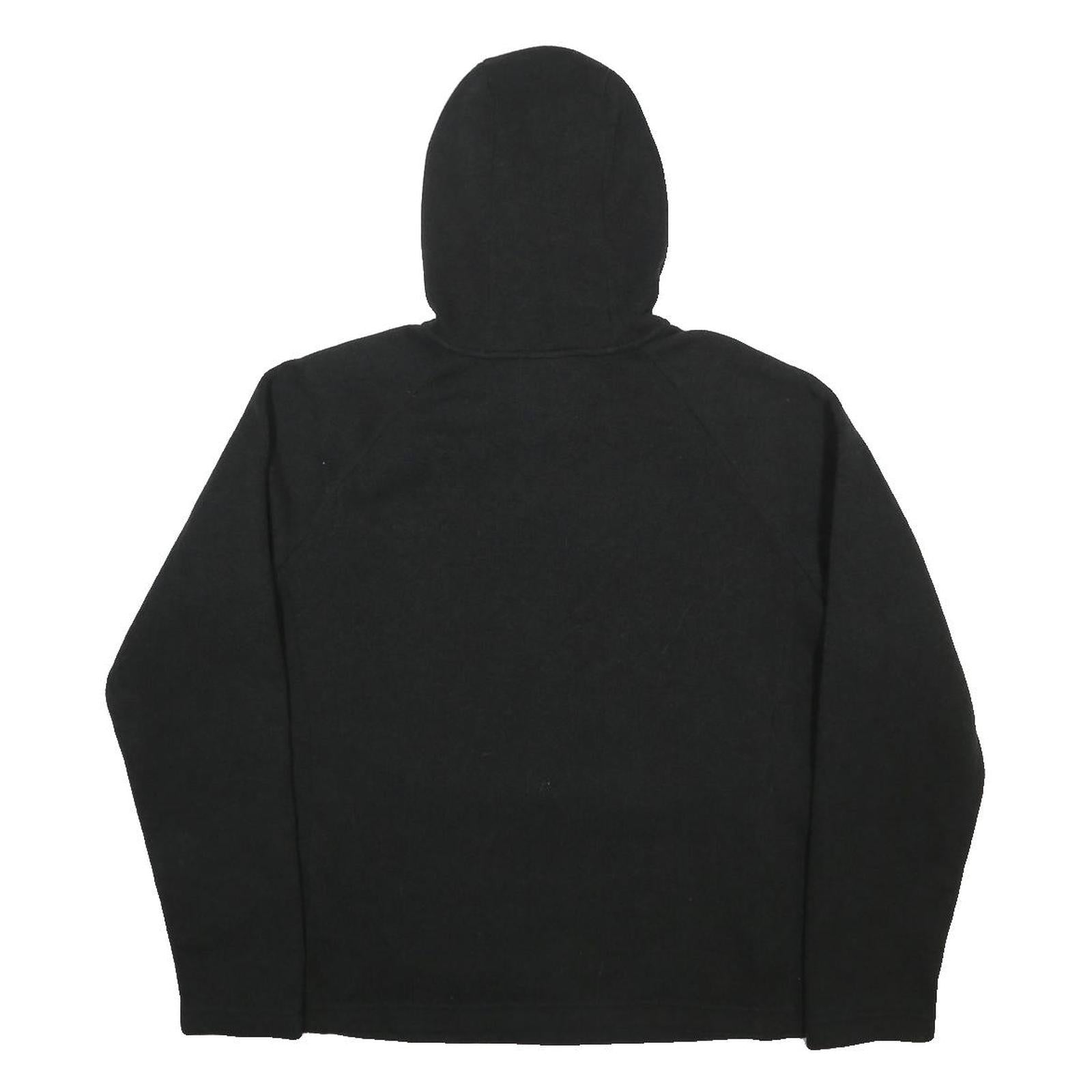 THE NORTH FACE Womens Black Hoodie XL Quarter Zip Lightweight Polyester