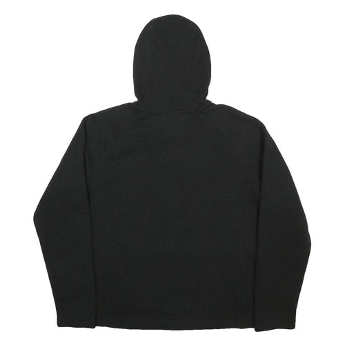 THE NORTH FACE Womens Black Hoodie XL Quarter Zip Lightweight Polyester