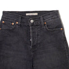 LEVI'S Womens Denim Shorts Grey XS W25