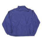 ATHLETIC Womens Blue Zip Jacket S Polyester Plain Lightweight Casual Sportswear