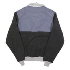 SERAC Mens Black & Grey Colourblock Pullover Plain Crew Neck Basic Knit S Jumper