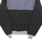 SERAC Mens Black & Grey Colourblock Pullover Plain Crew Neck Basic Knit S Jumper