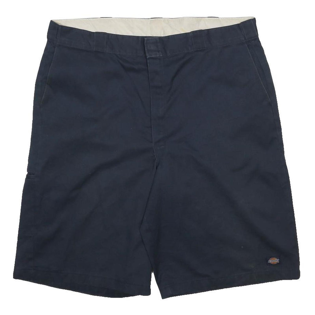 DICKIES Mens Shorts Navy Blue Casual 2XL W42 Cotton Blend Workwear