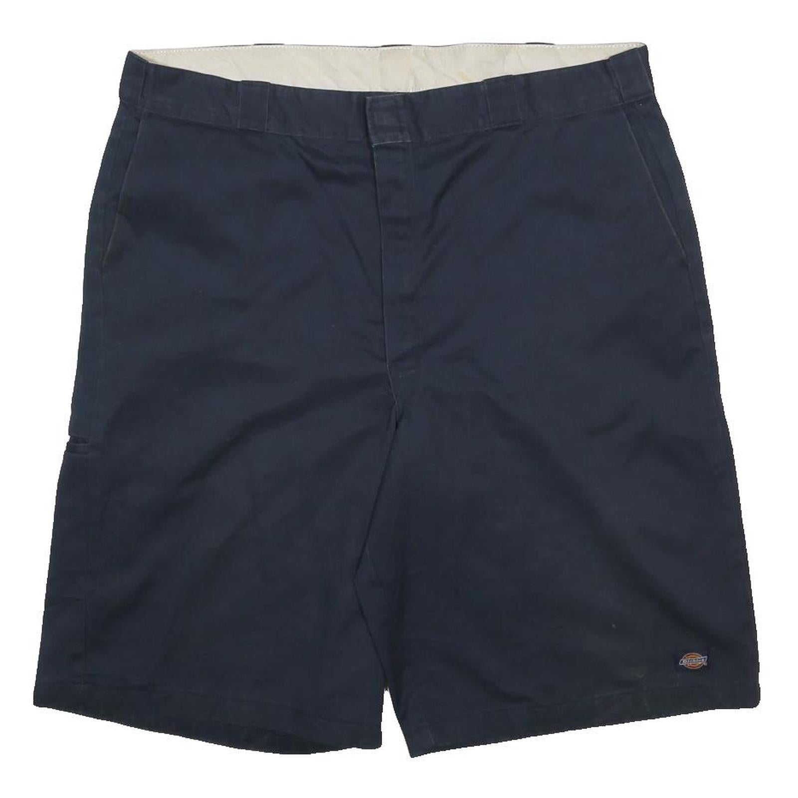 DICKIES Mens Shorts Navy Blue Casual 2XL W42 Cotton Blend Workwear