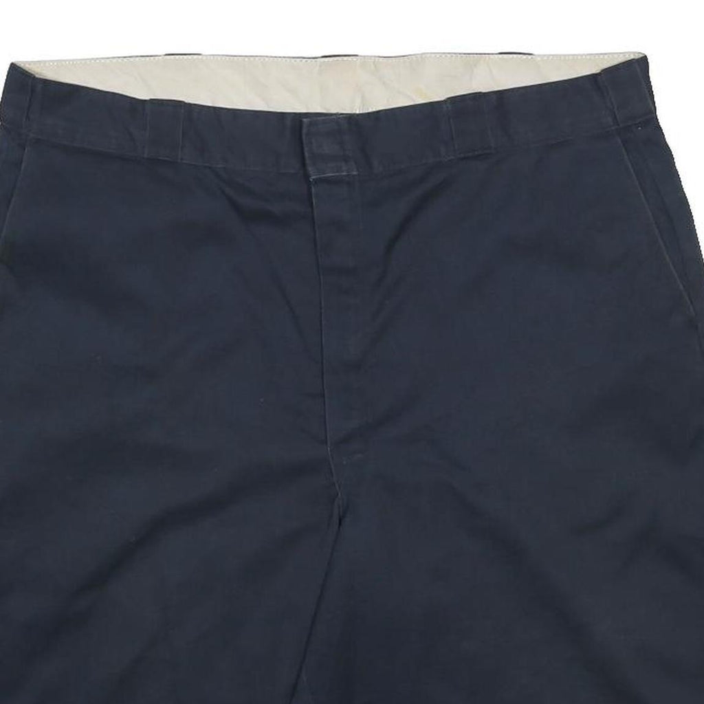 DICKIES Mens Shorts Navy Blue Casual 2XL W42 Cotton Blend Workwear