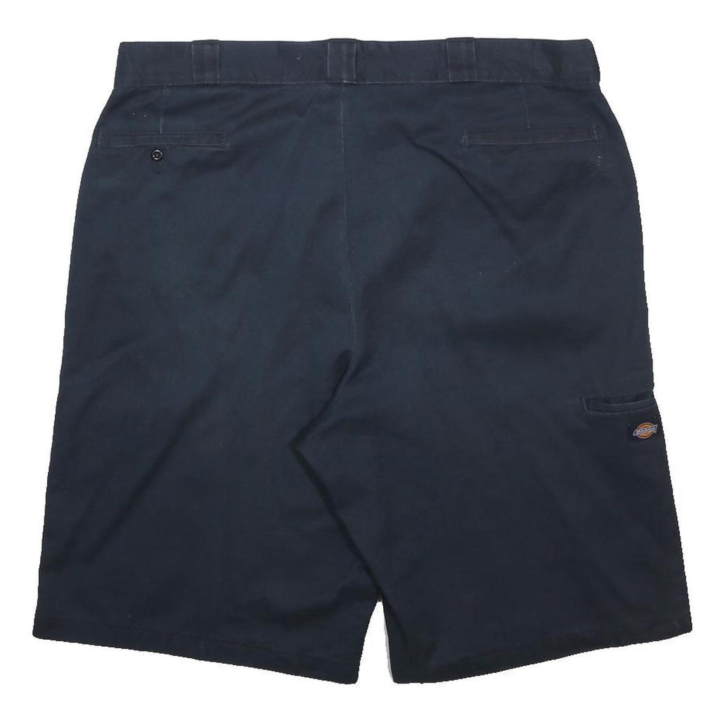 DICKIES Mens Shorts Navy Blue Casual 2XL W42 Cotton Blend Workwear