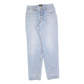 LEE Mens Jeans Blue Regular Straight Denim Light W30 L32 Classic Fit Zip