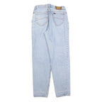 LEE Mens Jeans Blue Regular Straight Denim Light W30 L32 Classic Fit Zip