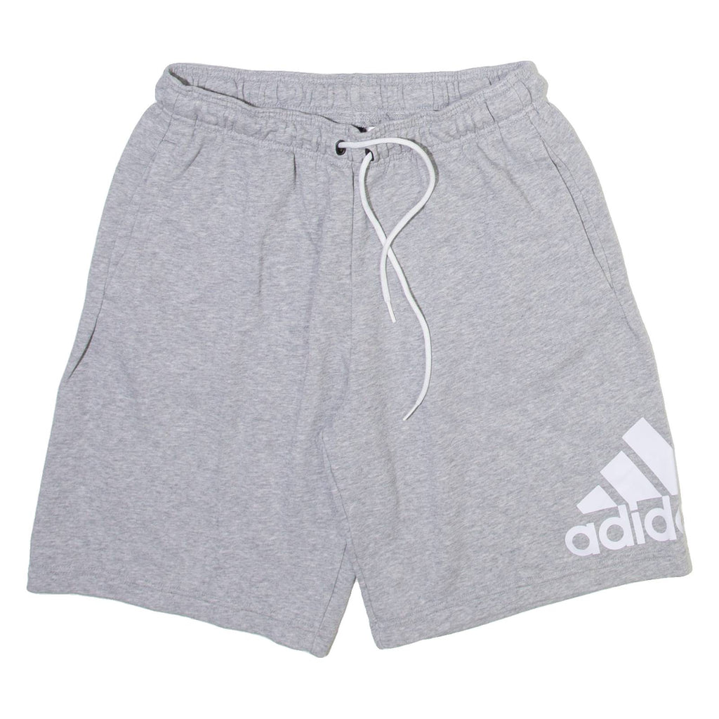 ADIDAS Mens Casual Shorts Grey L W28