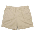 CHAPS Womens Shorts Beige Casual Cotton Blend L W34 Waist Tie Detail