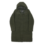 THE NORTH FACE Womens Green Lightweight Zip Jacket M Polyester Blend Outdoor
