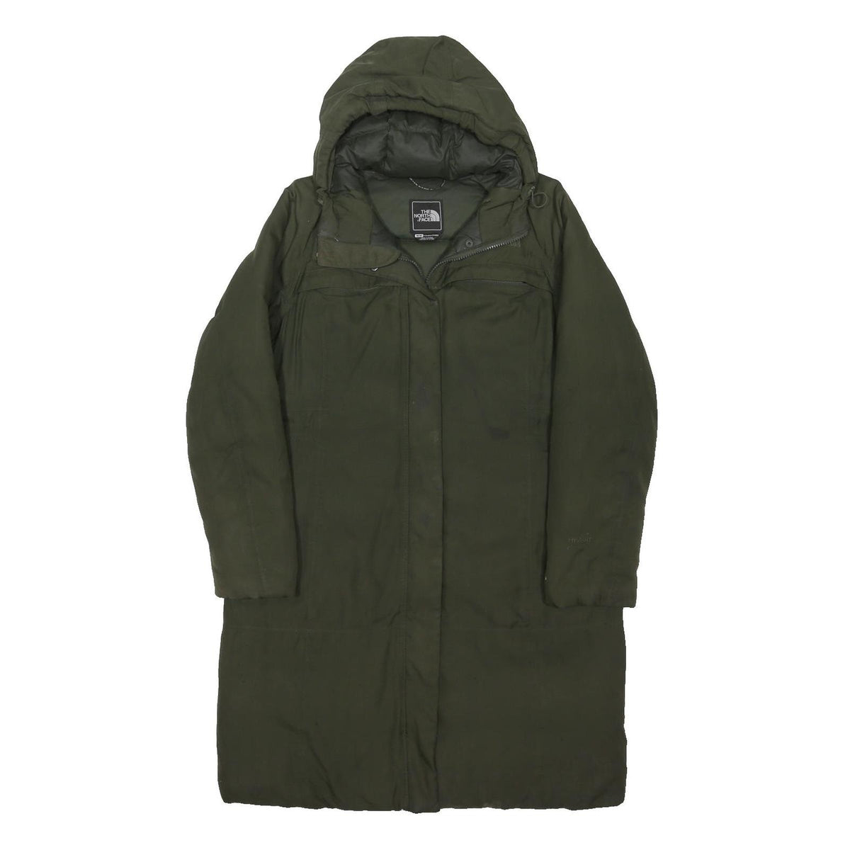 THE NORTH FACE Womens Green Lightweight Zip Jacket M Polyester Blend Outdoor