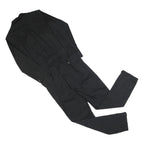 DICKIES Womens Black Cotton Blend Dungarees Slim Fit XS W36 L30 Workwear