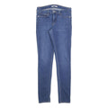 LEVI'S 711 Womens Jeans Blue Slim Skinny Denim Medium W28 L32 Stylish Zip Fly