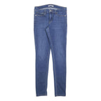 LEVI'S 711 Womens Jeans Blue Slim Skinny Denim Medium W28 L32 Stylish Zip Fly