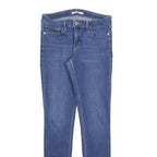 LEVI'S 711 Womens Jeans Blue Slim Skinny Denim Medium W28 L32 Stylish Zip Fly