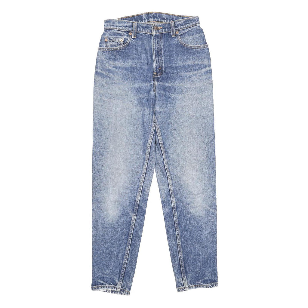 LEVI'S 551 Womens Jeans Blue Regular Straight Denim Medium W28 L30 Classic Fit