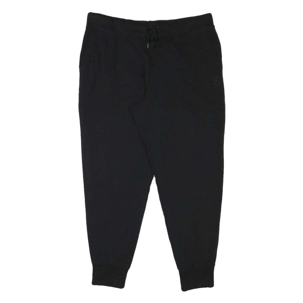 FILA Mens Joggers Black Slim Tapered 2XL W37 L29 Cotton Blend Casual Wear