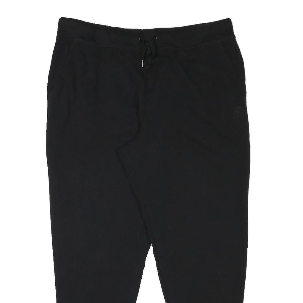 FILA Mens Joggers Black Slim Tapered 2XL W37 L29 Cotton Blend Casual Wear
