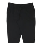 FILA Mens Joggers Black Slim Tapered 2XL W37 L29 Cotton Blend Casual Wear