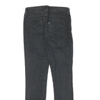 LEVI'S Womens Jeans Black Slim Skinny Denim Medium W28 L30 Stylish Comfort
