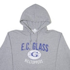 JERZEES E.C. Glass Hilltoppers Mens Grey Hoodie USA L