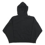 KARL KANI Womens Black Cotton Blend Pullover Hoodie S Streetwear Casual