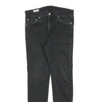 LEVI'S 510 BIG E Mens Jeans Black Slim Skinny Denim W29 L27 Classic Zip