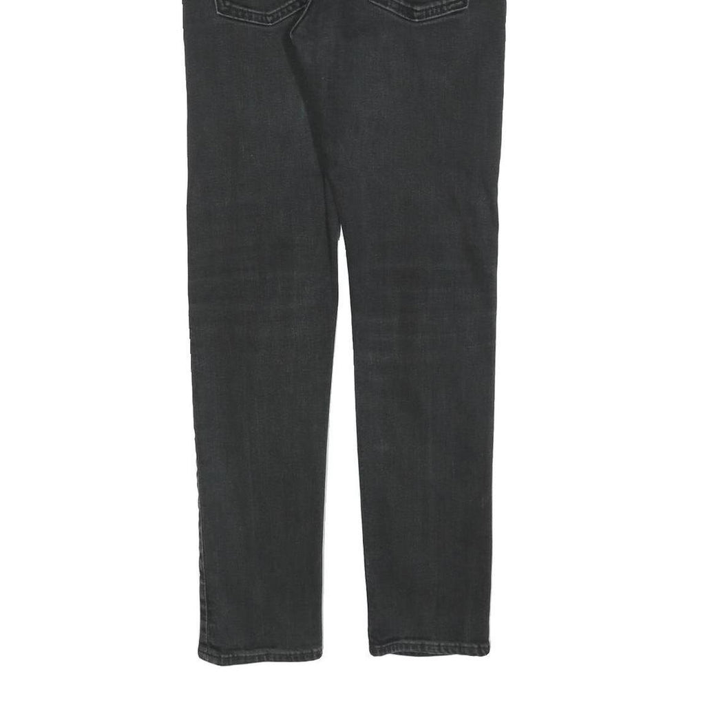 LEVI'S 510 BIG E Mens Jeans Black Slim Skinny Denim W29 L27 Classic Zip