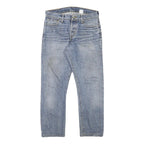 LEVI'S Mens Jeans Blue Regular Straight Denim Light W30 L25 Classic Cotton Zip