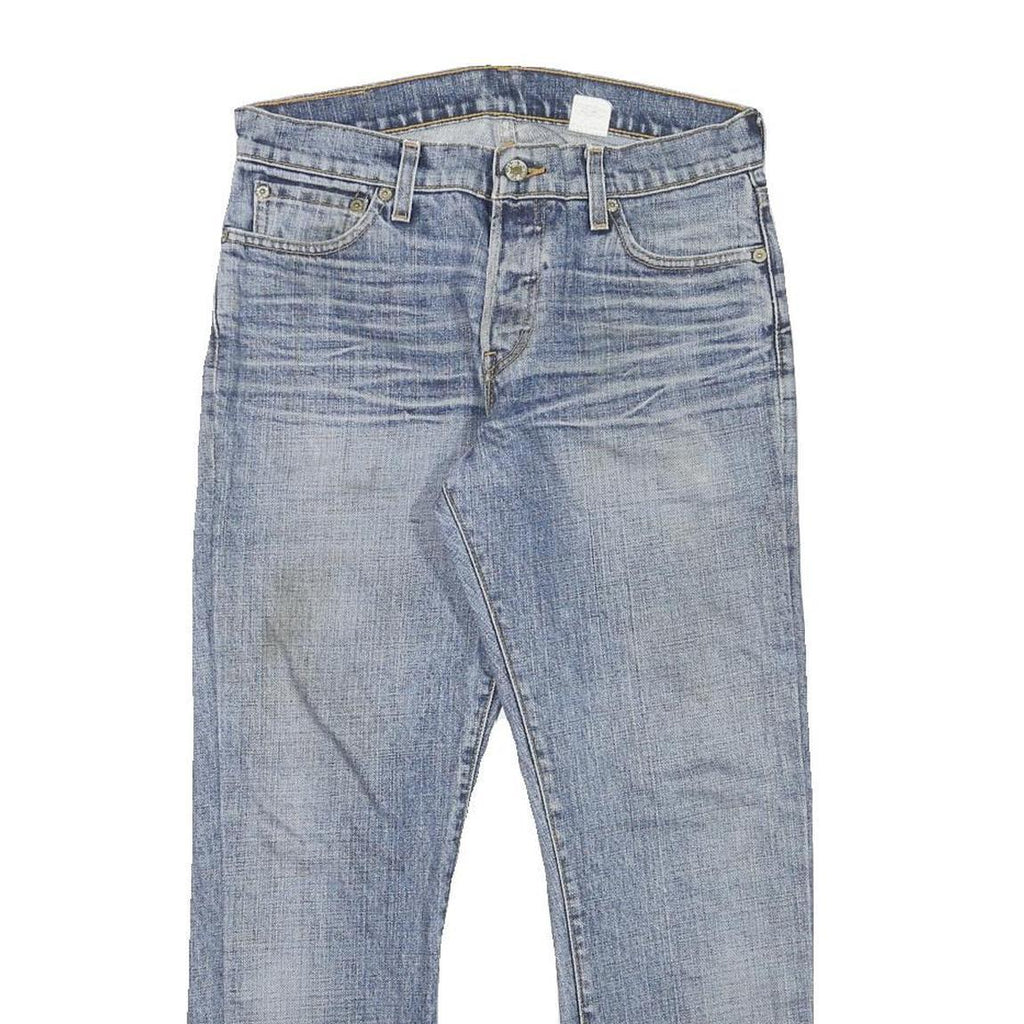 LEVI'S Mens Jeans Blue Regular Straight Denim Light W30 L25 Classic Cotton Zip