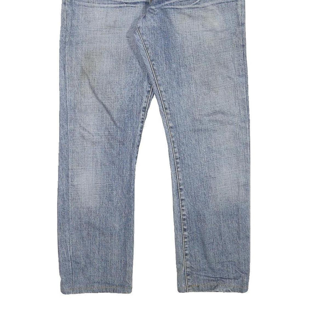 LEVI'S Mens Jeans Blue Regular Straight Denim Light W30 L25 Classic Cotton Zip