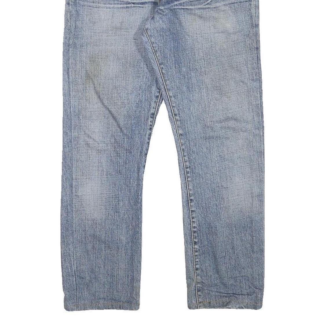 LEVI'S Mens Jeans Blue Regular Straight Denim Light W30 L25 Classic Cotton Zip