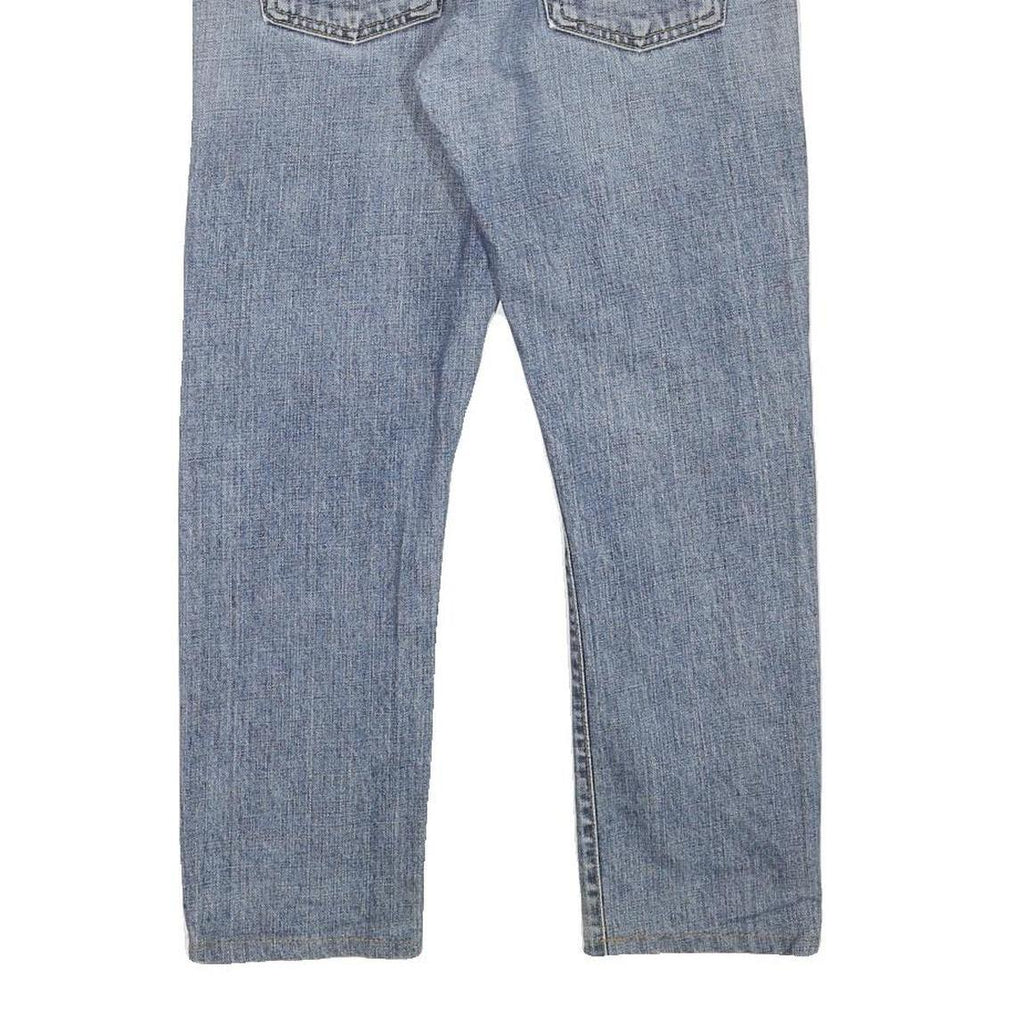 LEVI'S Mens Jeans Blue Regular Straight Denim Light W30 L25 Classic Cotton Zip