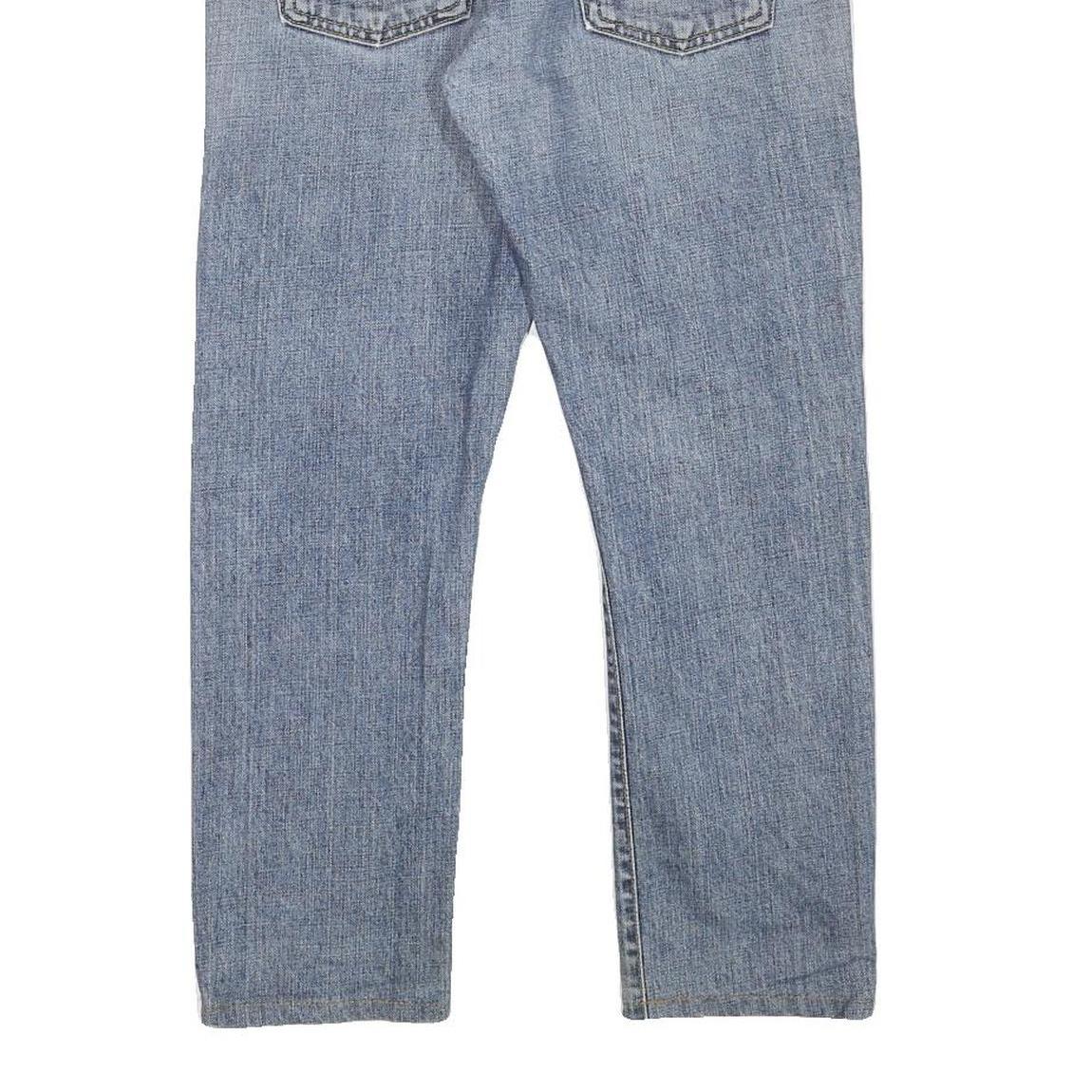 LEVI'S Mens Jeans Blue Regular Straight Denim Light W30 L25 Classic Cotton Zip