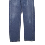 LEVI'S 505 Mens Jeans Blue Regular Straight Denim Medium W30 L27 Classic Fit Zip