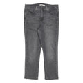 LEVI'S 312 Womens Slim Grey Denim Slim Jeans W31 L25 Stylish Cotton Blend Zip