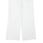 J BRAND Womens White Regular Fit Wide-Leg Denim Jeans W27 L24 Button Closure