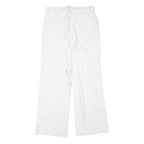 J BRAND Womens White Regular Fit Wide-Leg Denim Jeans W27 L24 Button Closure