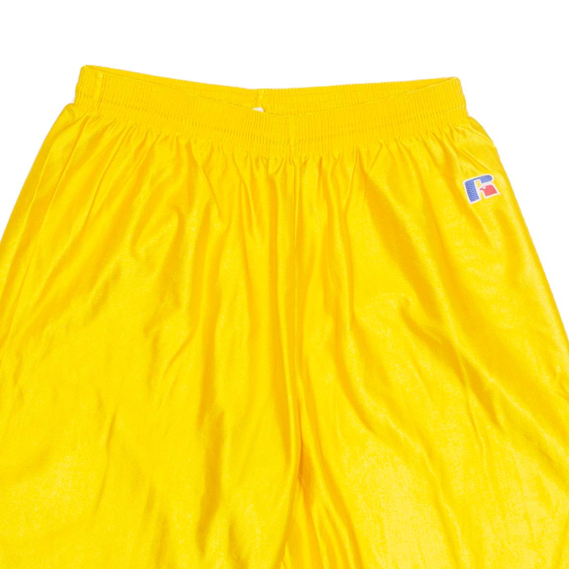 RUSSELL ATHLETIC Mens Sports Shorts Yellow M W26