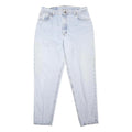 LEVI'S 551 Womens Blue Regular Straight Denim Cotton Blend Light W31 L29 Button