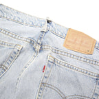 LEVI'S 551 Womens Blue Regular Straight Denim Cotton Blend Light W31 L29 Button