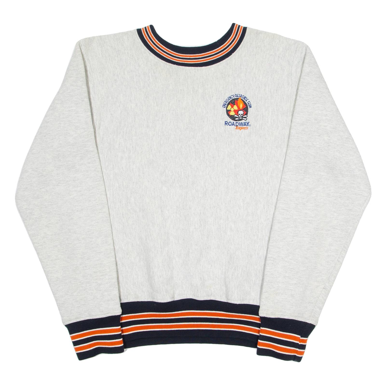 GEM SPORTSWEAR Mens Sweatshirt Grey Crew Neck M