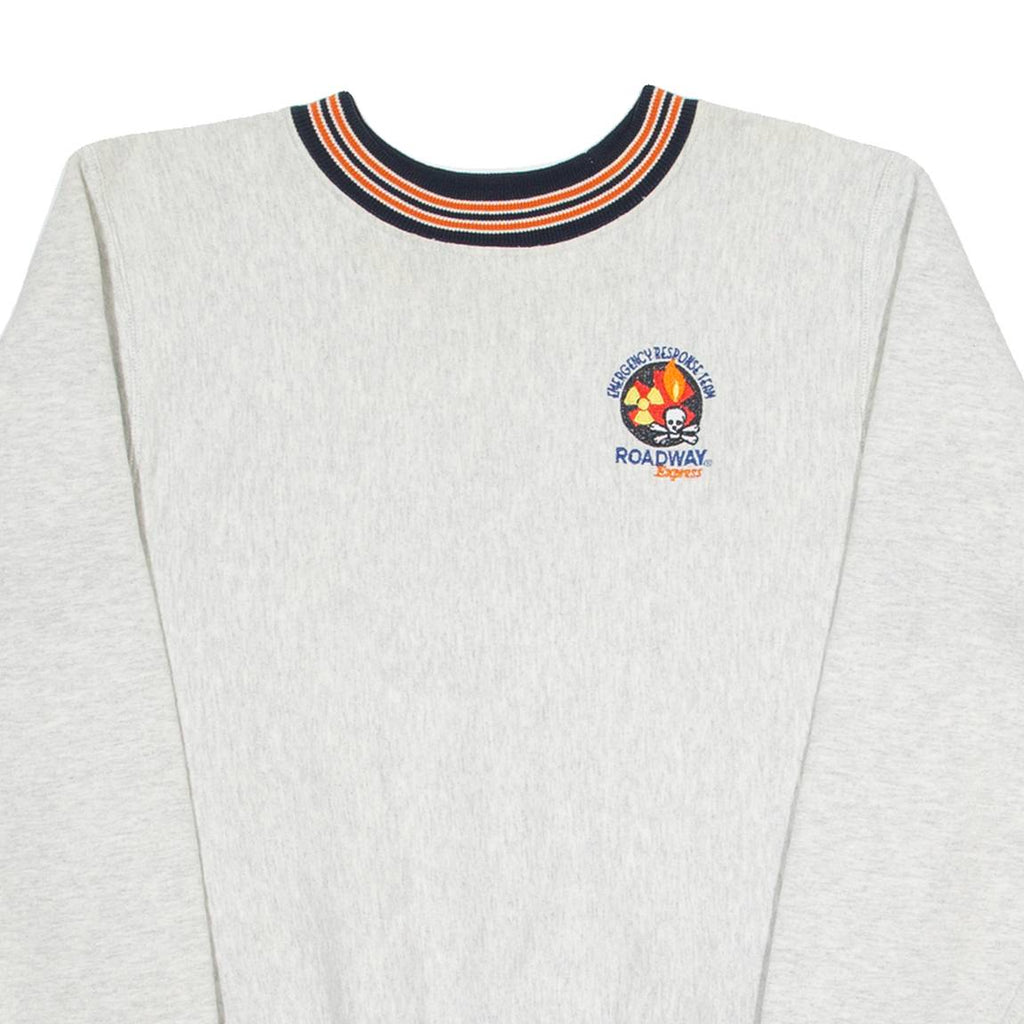 GEM SPORTSWEAR Mens Sweatshirt Grey Crew Neck M