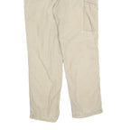 CARHARTT Mens Cotton Blend Beige Relaxed Fit Straight Trousers W34 L32 Casual