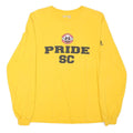 ADIDAS Mens Yellow Pride SC Graphic Long Sleeve Crew Neck T-Shirt M