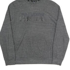 CHAMPION Mens Grey Hoodie XL Cotton Blend Pullover Sweatshirt Drawstring