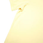 POLO RALPH LAUREN Mens Yellow Short Sleeve Plain M Cotton Blend Polo Shirt