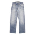 LEVI'S 501 Mens Jeans Blue Regular Straight Denim Light W26 L29 Classic Button